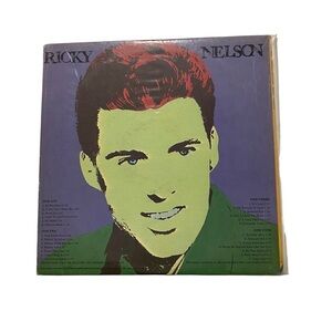 4 Country Vinyl LPs Johnny Cash Nitty Gritty Dirt Ricky Nelson Emmylou Harris